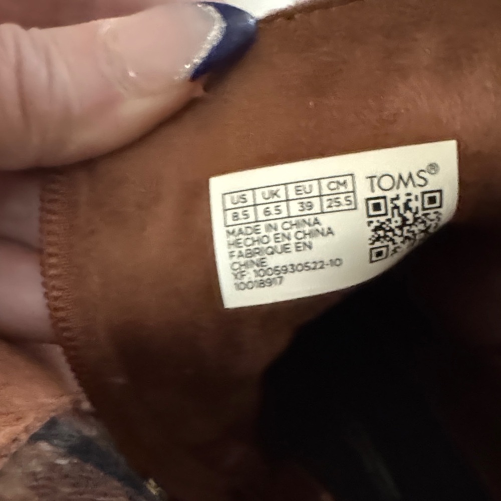 Toms Tan Suede Ankle Booties - Picture 2 of 2